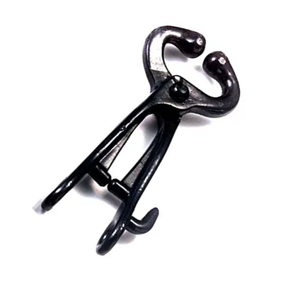 Mocheta tenaza chica, 190 mm., metálica, con traba
