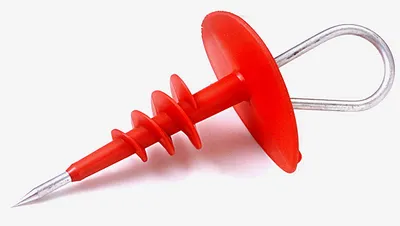 Trocar para vacunos de plástico. Preventivo, 6 mm.