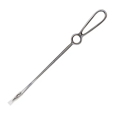 AGUJA SUTURA BUHNER CON MANGO – 30 CM.
