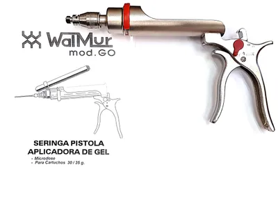 Jeringa aplicadora de gel, mod. GO 30/35 grs. S/IL