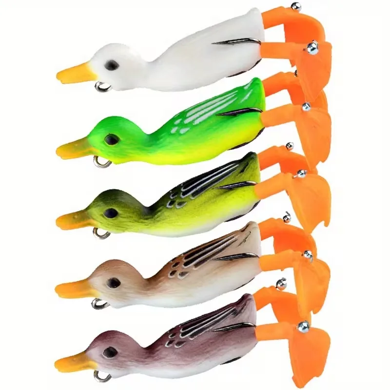 Señuelo Antienganche Pato con patas giratorias – 9cm
