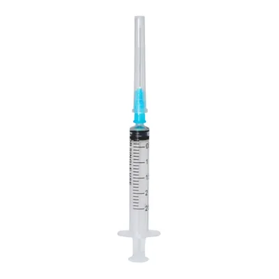 JERINGA CON AGUJA DESCARTABLE – 2,5 ML. – x1