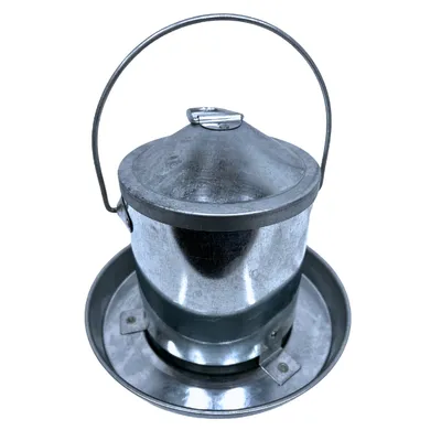 COMEDERO P/ AVES METÁLICO – 2KG
