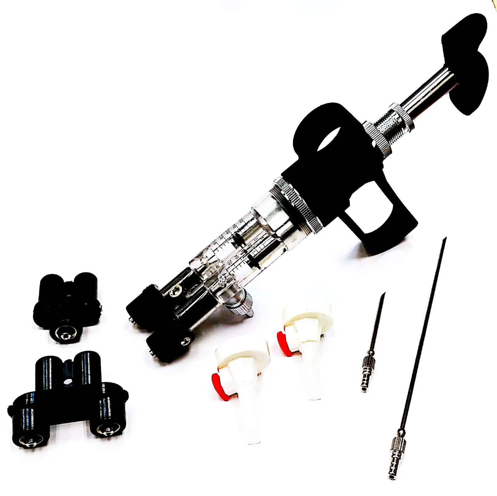Autovacunador micro QUIRVET, doble pistón. 0,5/1.0