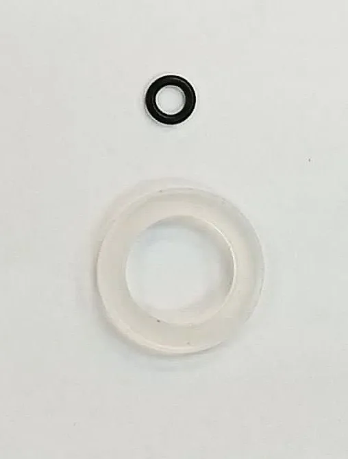 Juego de gomas, p/jeringa plastica TPX 50 ml.