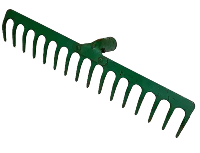 Rastrillo Metálico 43cm. – 16 Dientes – S/Mango