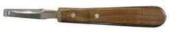 Cuchillo para cascos, doble filo. Chico.