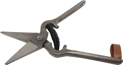 TIJERA PARA DESVASAR & DESPEZUÑAR OVINOS Y VACAS CON 1 HOJA DENTADA – USA COTRAN