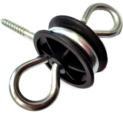 Aislador línea Walmur c/tornillo doble contacto/esquinero x 10