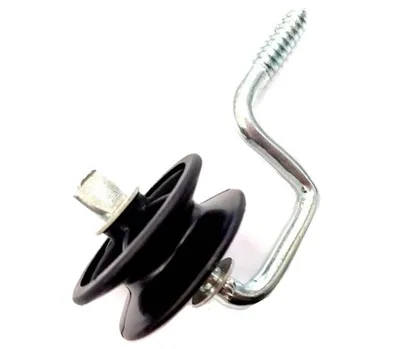 Aislador con tornillo esquinero c/carrete x 10