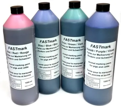 Pintura RAIDEX p/ganado a gatillo VIOLETA 1 Lt.