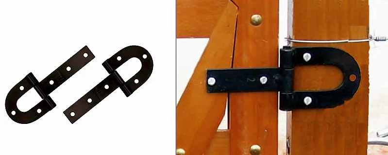 Bisagra tipo herradura – Nº 6 – Modelo Pesado – Par