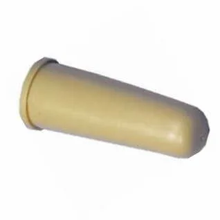 Chupete de látex, para terneros. Adapta a botellas plásticas. Marrón