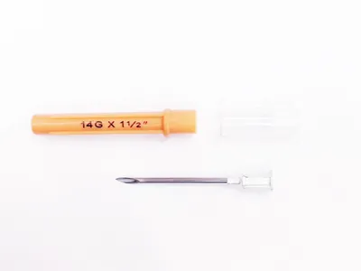 Aguja descartable 14G x 1/2 «- 12 x 2,0mm. –  Caja x 100
