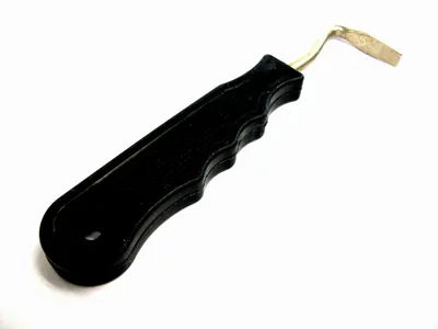 Raspador de cascos, empuñadura plástica anatómica.