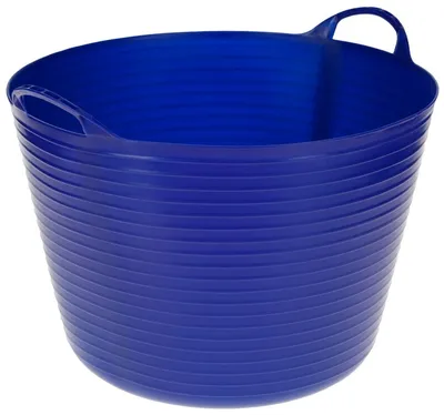 Balde contenedor flexible plastico 42 lt. con asas