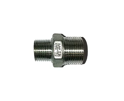 Union inox. de 3/4 a 1/2 macho
