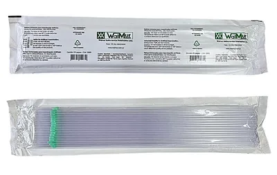Vaina para pajuelas Walmur inserto verde x 50