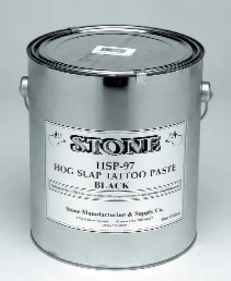 Tinta para tatuar STONE, bidón 3,8 lt. color Negro.