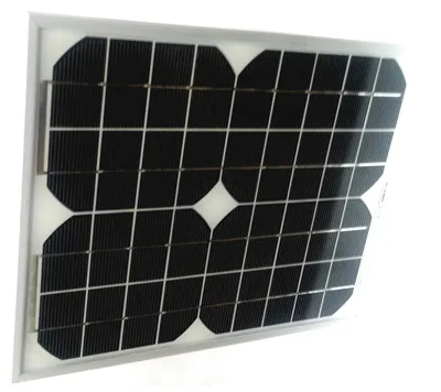 Panel solar fotovoltaico de 11 W. Carga: 2,83 A/día. Sin soporte