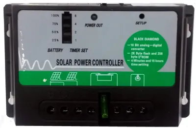 Regulador de carga ECOENERGY, 15 Amp. Para paneles solares