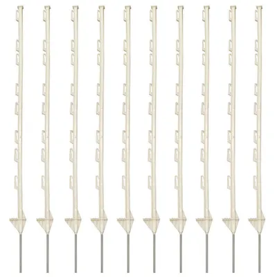 Estaca Pique plástico de 1,20m. – 8 soportes para hilo o cinta. c/u.