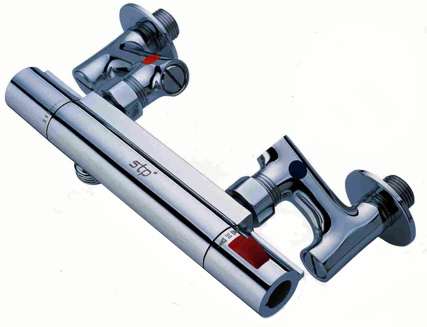 Mezcladora termostática para calefón solar