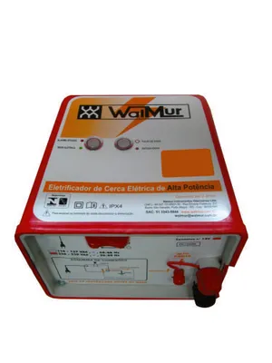 Electrificador Walmur mod. K15000. A corriente 220V – 15,0 Joule.