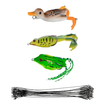 Kit 3 señuelos antienganche + 3 lingas
