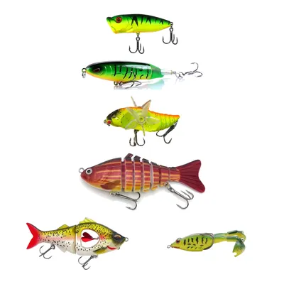 Kit 6 señuelos surtidos