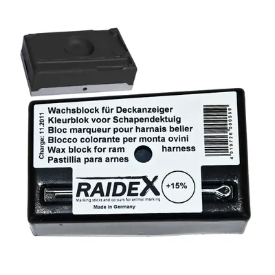 CRAYÓN PARA MARCADOR DE CELO (ARNÉS) NEGRO – RAIDEX