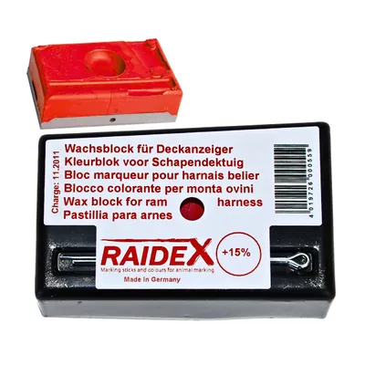 CRAYÓN PARA MARCADOR DE CELO (ARNÉS) ROJO – RAIDEX