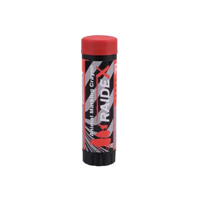 CRAYÓN LÁPIZ MARCADOR DE GANADO RAIDEX – ROJO